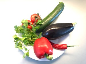 ingredients for ratatouille
