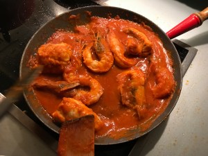 Rape a la Marinera or Monkfish Spanish Style © cadwu