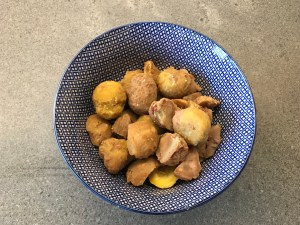 Cooked and twice peeled Chestnuts © cadwu