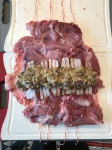 Turkey Ready to be Rolled © cadwu