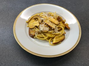 Caesar's Mushroom with Udon © cadwu