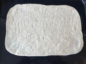 Pissaladière before second rise © cadwu