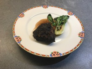 Veal Cheeks with Pak Choi © cadwu