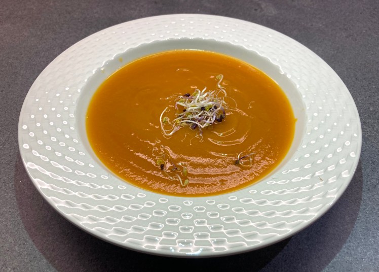 Pumpkin Soup (with Kabocha) ©cadwu