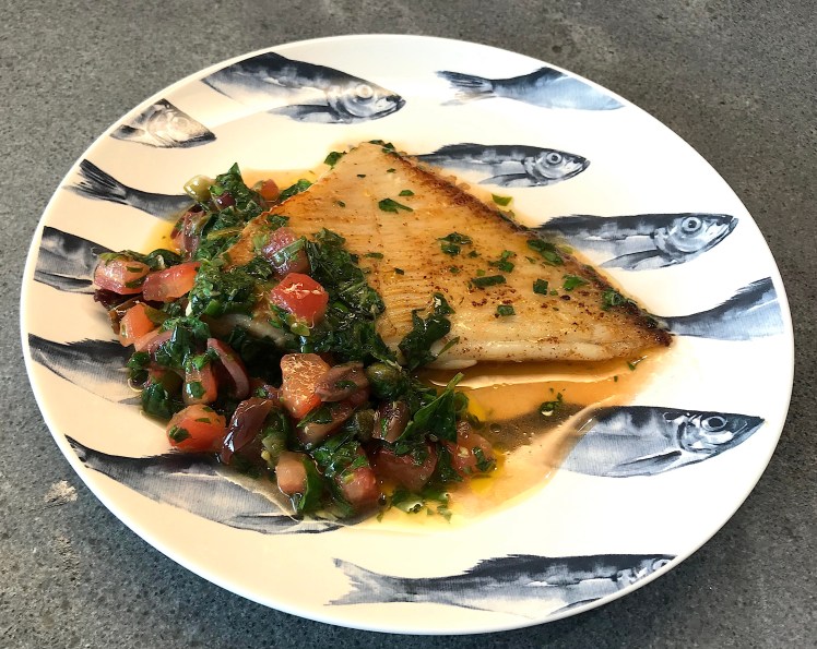 Skate with Sauce Vierge ©cadwu