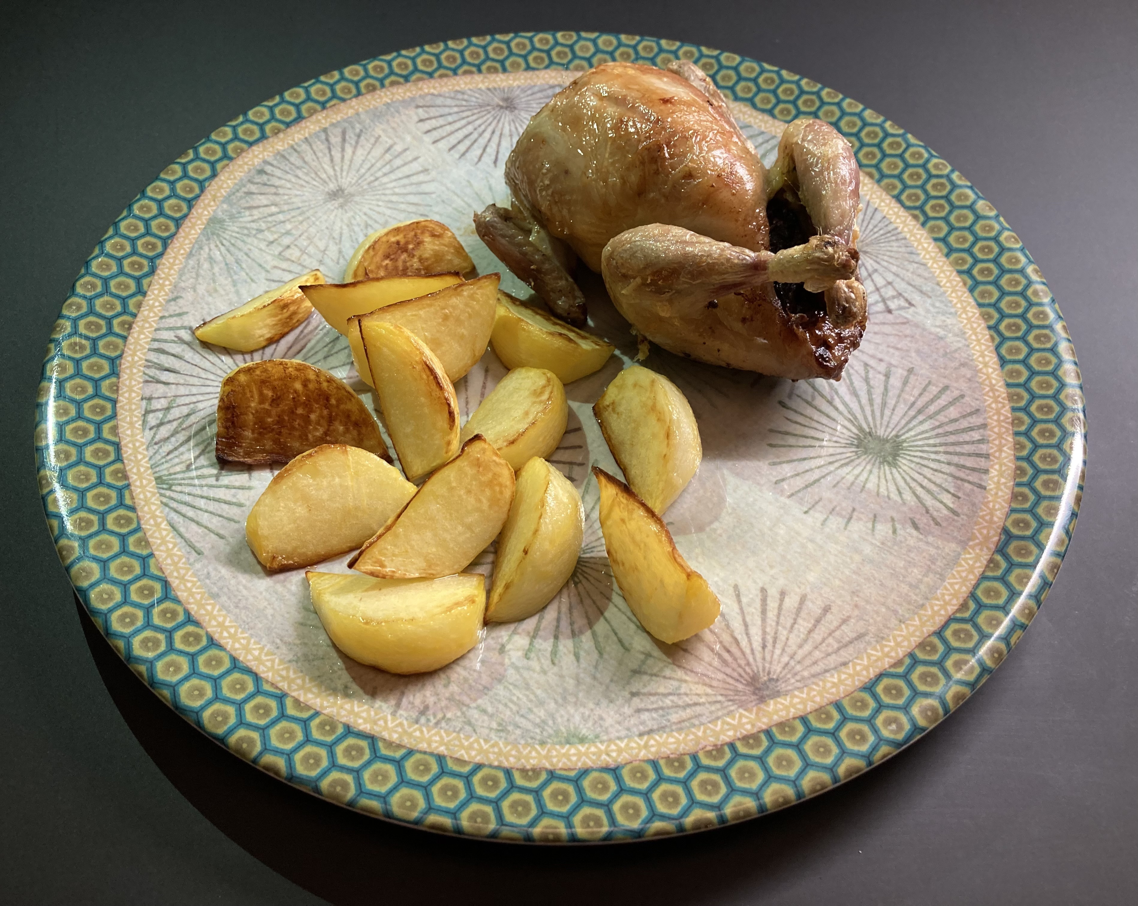 Golden Turnips with Quail ©cadwu